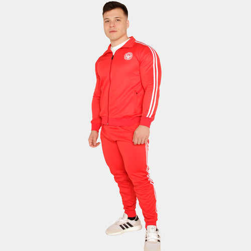 Red Track Suit